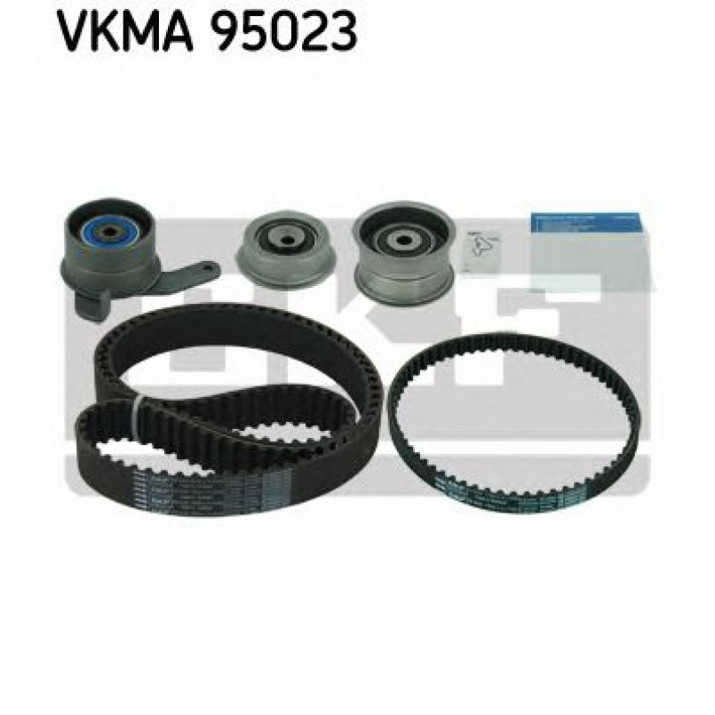 VKMA 95023 SKF Комплект (ремінь+ролики)